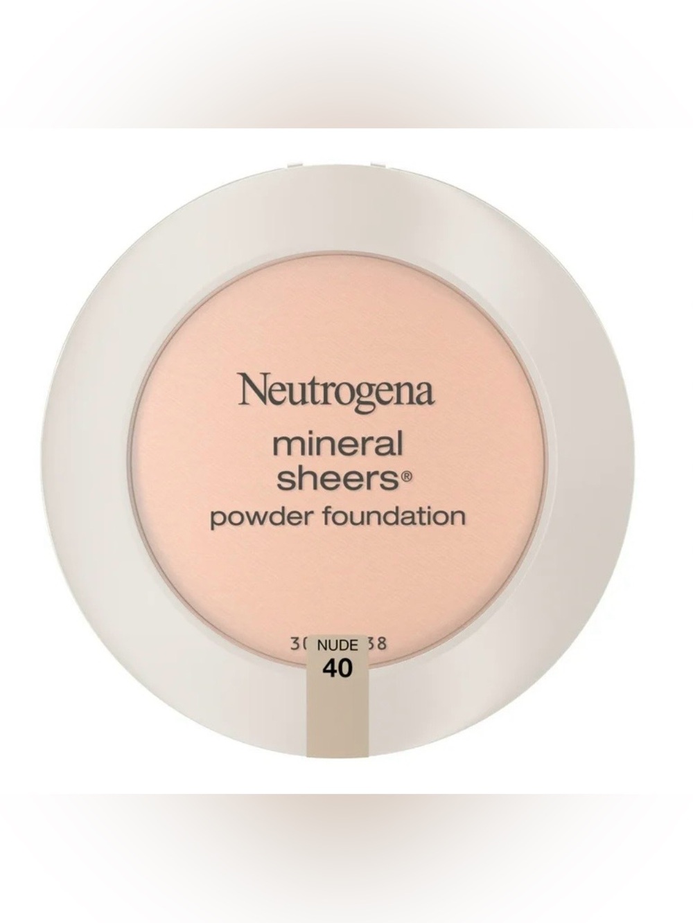 Neutrogena NEW Mineral Sheers Oil-Free Powder Foundation, Nude